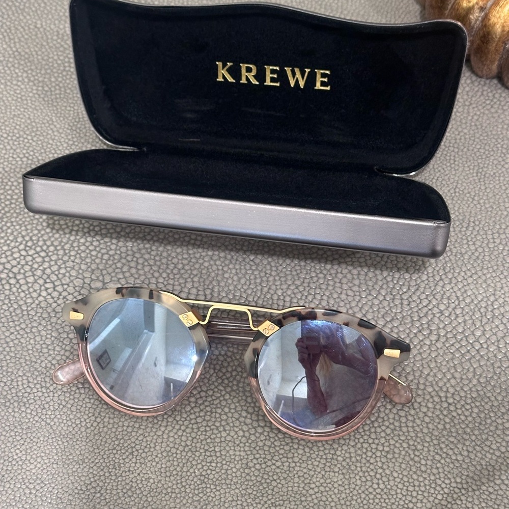 KREWE Sunglasses, STL II Tortoise